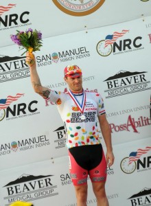 Brad Huff finished second in Stage 3. Photo by Brian Hodes