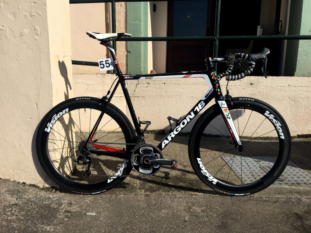 Argon 18 pro cycling FSA Ben Wolfe 