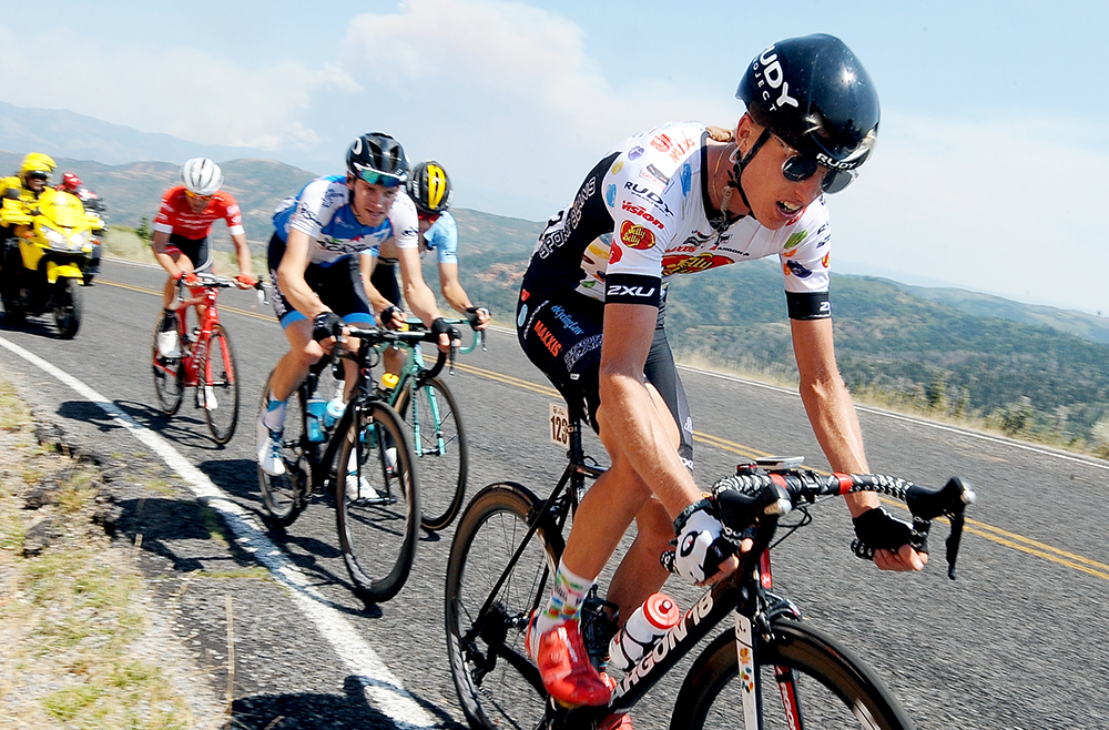 Keegan Swirbul at Tour of Utah 2018 Jelly Belly Cycling